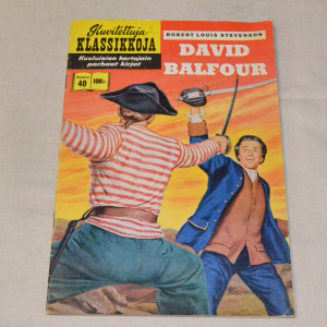 Kuvitettuja klassikkoja 40 David Balfour